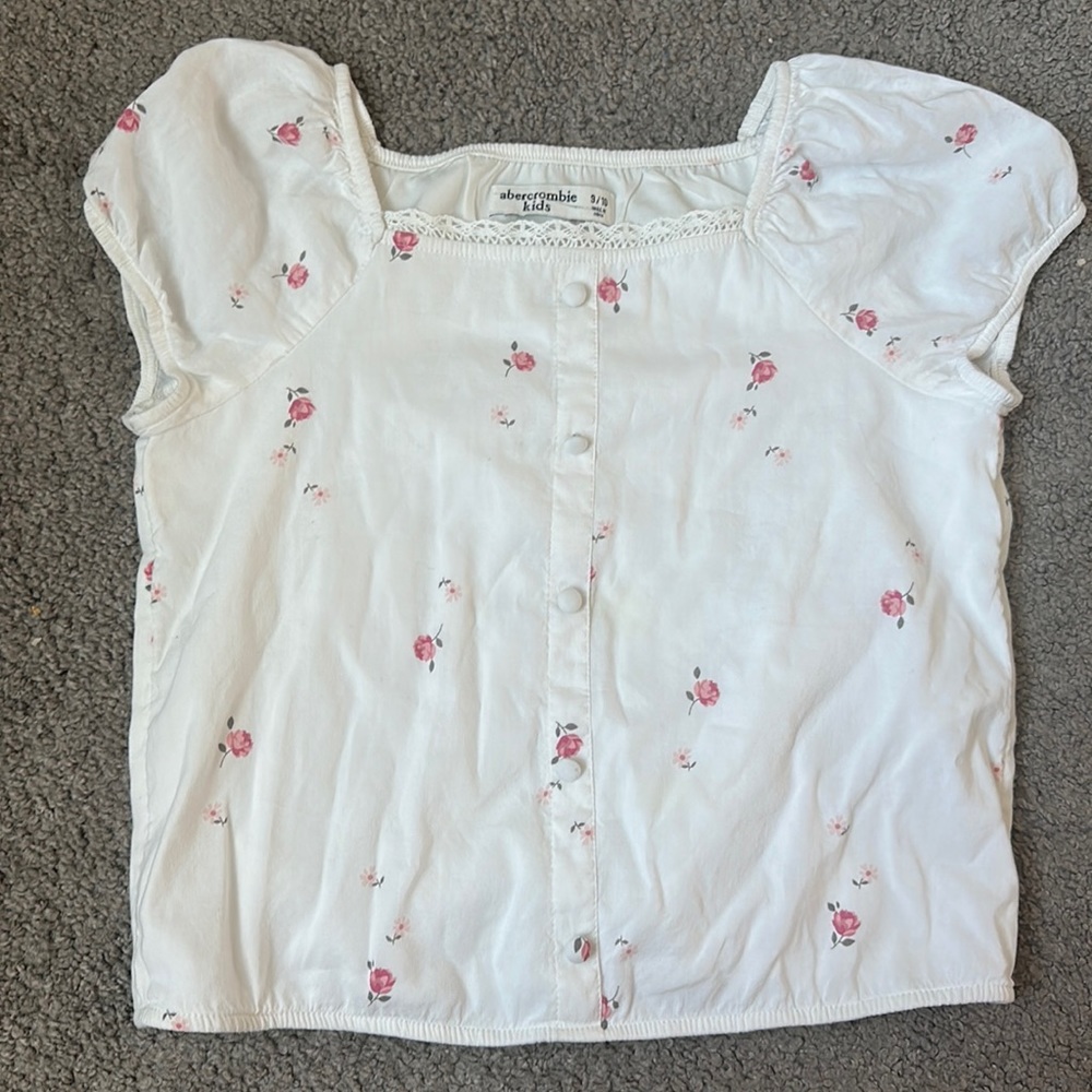 Abercrombie kids girl top